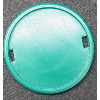 Macaron support d'insigne de béret vert foncé