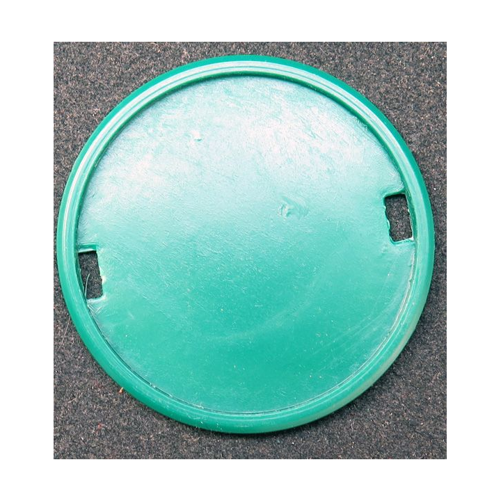 Macaron support d'insigne de béret vert foncé