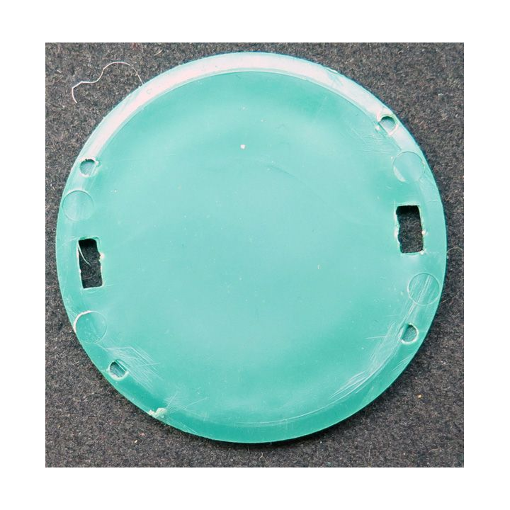 Macaron support d'insigne de béret vert foncé