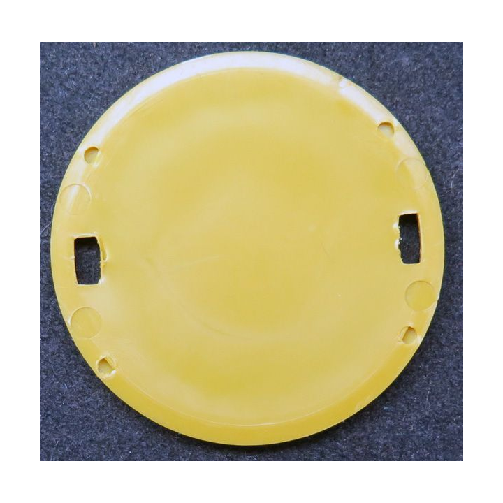Macaron support d'insigne de béret jonquille infanterie des chasseurs alpins ou à pied