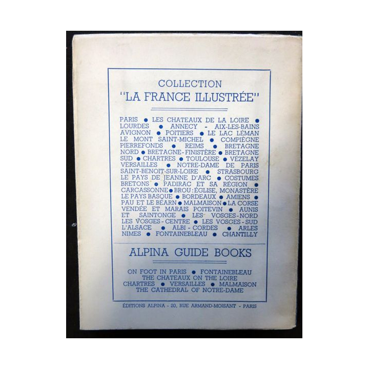 Carcassonne. La France illustrée de Pierre Embry aux éditions Alpina