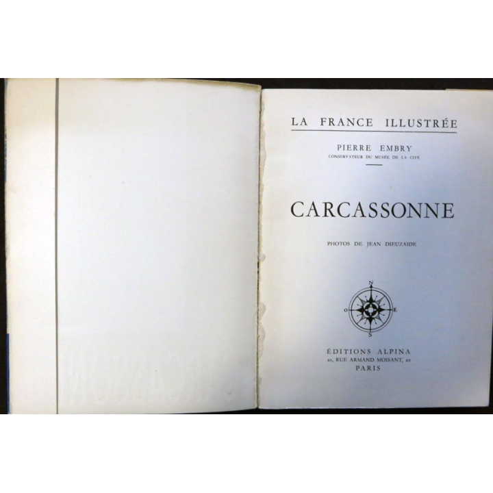 Carcassonne. La France illustrée de Pierre Embry aux éditions Alpina
