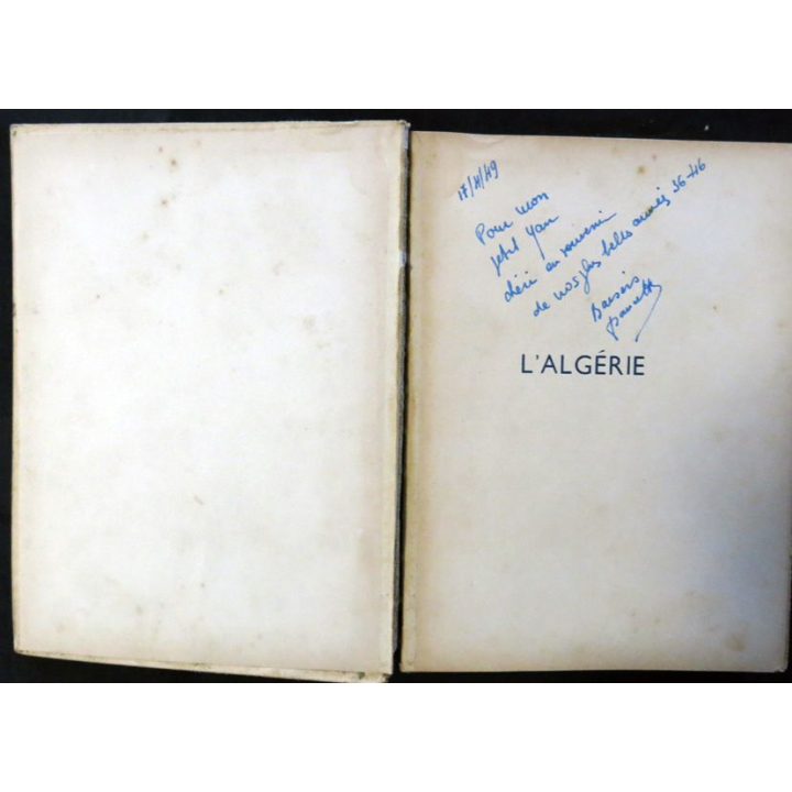 L'Algérie de Clément Alzonne aux éditions Fernand Nathan 1948