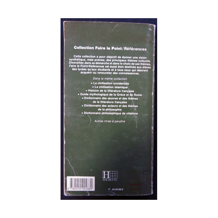 Guide romain antique de G. Hacquard aux éditions Hachette