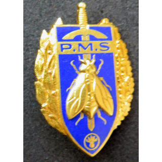 PMS : insigne du brevet de préparation militaire supérieure de fabrication Drago Paris G. 1061