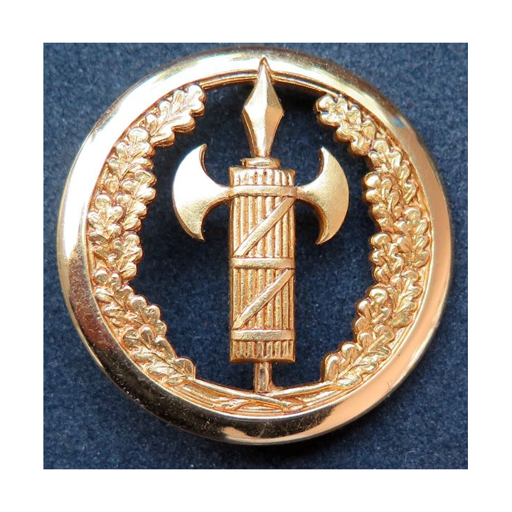 INSIGNE DE BÉRET : insigne de bérêt de la justice militaire de fabrication Coinderoux Paris