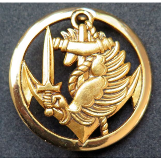 insigne de béret des commandos parachutistes coloniaux