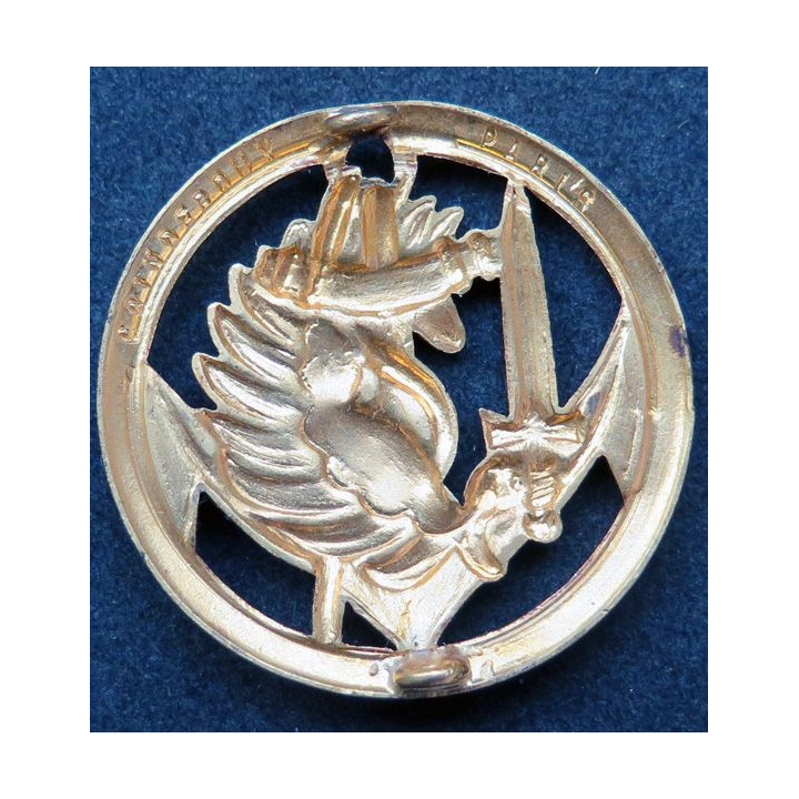 insigne de béret des commandos parachutistes coloniaux