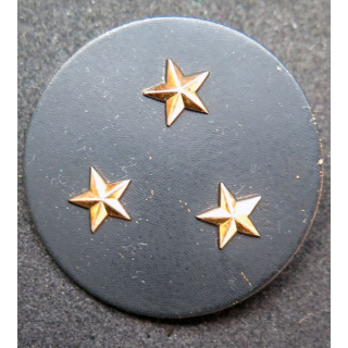 Insigne de béret  Général de division 3 étoiles dorées L. Bichet