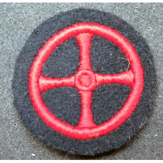 MARINE : Insigne patch écusson tissu de spécialité conducteur équipage