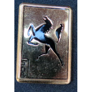 5° DB : insigne en ARGENT de la 5° division blindée de fabrication Drago Paris H. 104