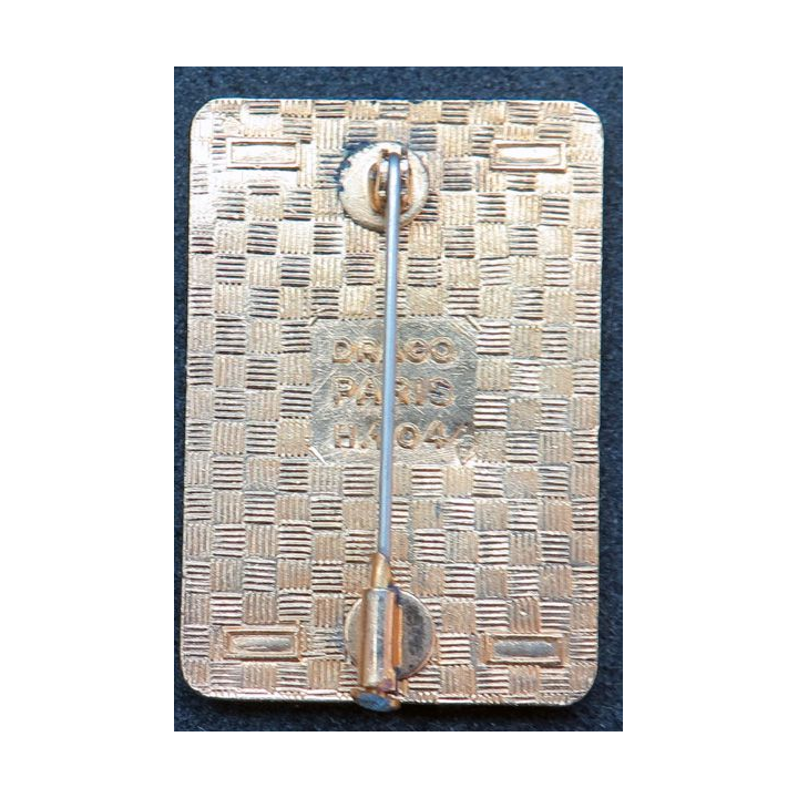 5° DB : insigne en ARGENT de la 5° division blindée de fabrication Drago Paris H. 104