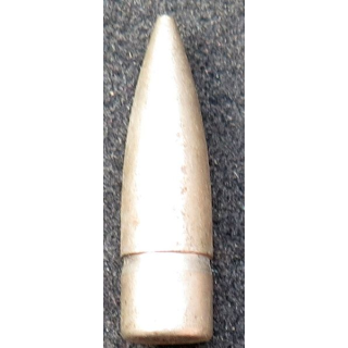 embout de balle longueur 2,8 cm et diamètre 0,7 cm argentée