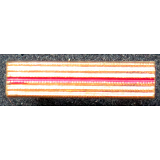 Galon de calot de l'armée de l'air d'adjudant chef 2,5 cm