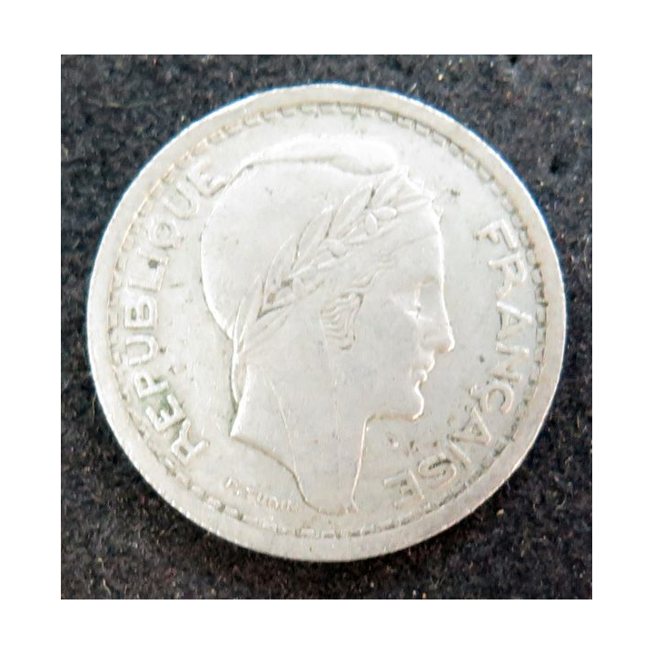 FRANCE : Pièce de 20 Francs 1949 Algérie Turin Cupro Nickel