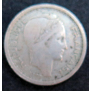 FRANCE : Pièce de 20 Francs 1949 Algérie Turin Cupro Nickel