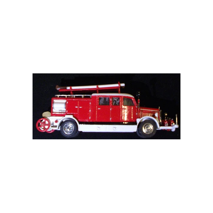 MATCHBOX MODELS OF YESTERYEAR YFE07 1938 MERCEDES KS15 FIRE TRUC