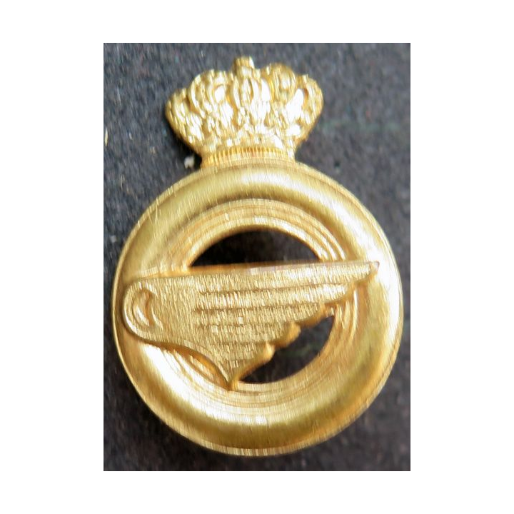 BELGIQUE : insigne belge RASC 1947-1949 (1 attache cassée)