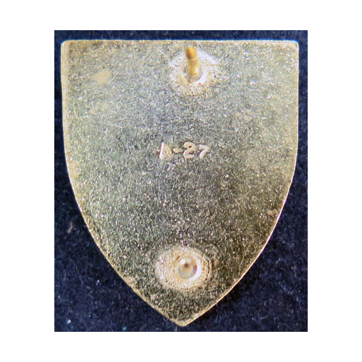 Insigne de col en émail inconnu (US ?)