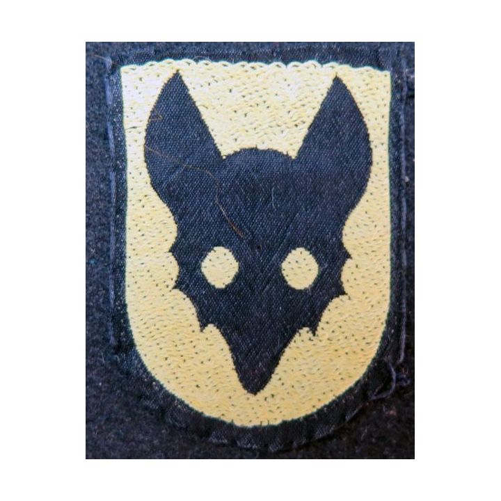 insigne tissu des Louveteaux Loup noir