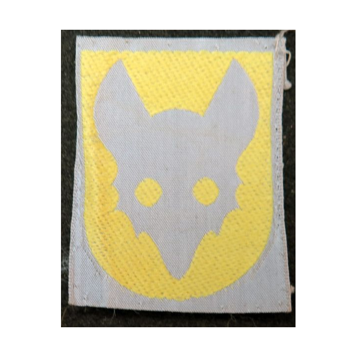 insigne tissu des Louveteaux Loup noir