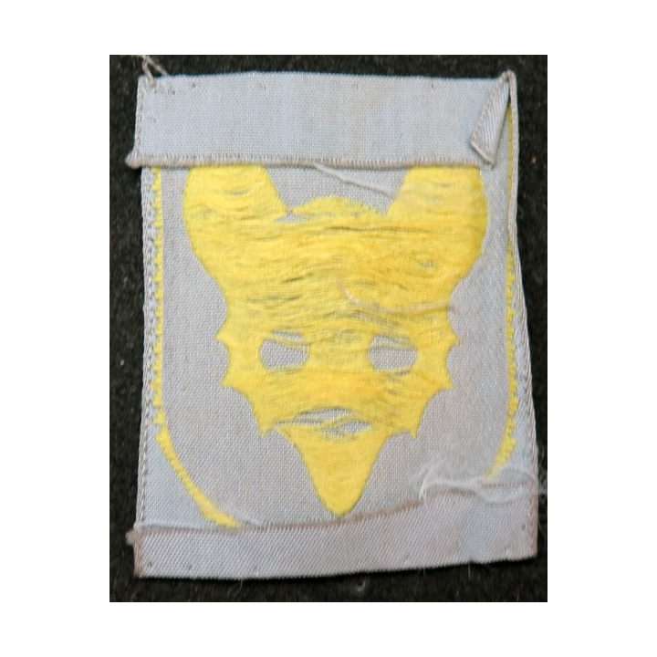 insigne tissu des Louveteaux Loup noir