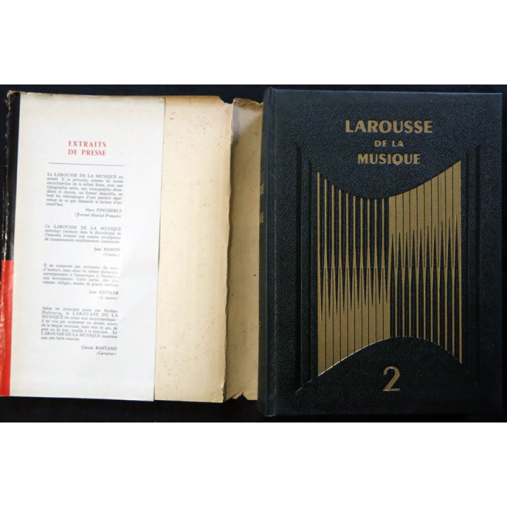 Larousse de la Musique Tome 2 de Norbert Dufourq aux éditions Librairie Larousse