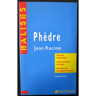 Phèdre Jean Racine  Balises de Claude Puzin aux éditions Nathan
