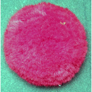 Pompon rouge de bachi de marin de diamètre 8 cm