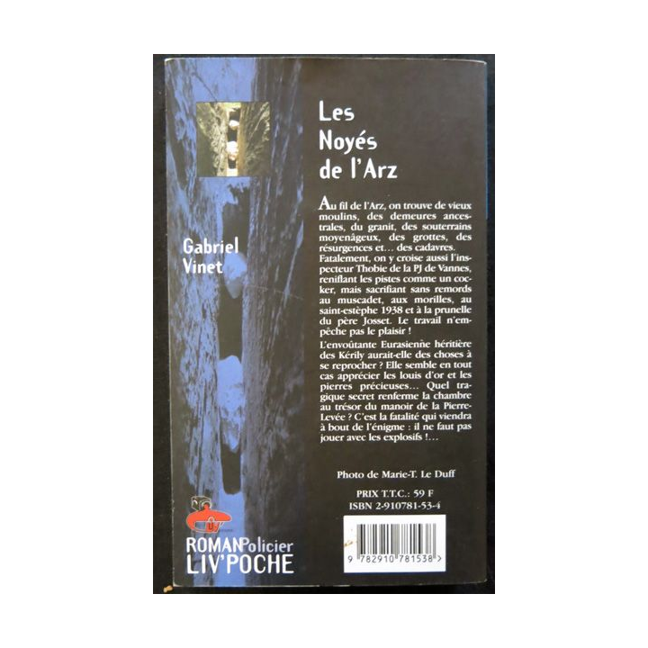 Les noyés de l'Arz deGabriel Vinet aux éditions Liv'Editions