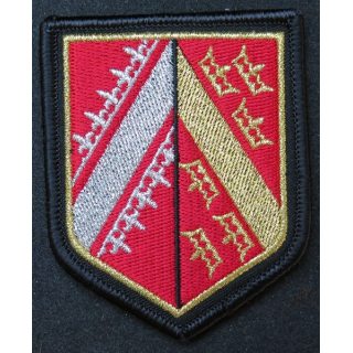 Insigne tissu de bras de la gendarmerie Région Alsace sur scratch
