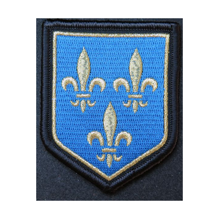 Insigne tissu de la région de Gendarmerie ile de France sur scratch