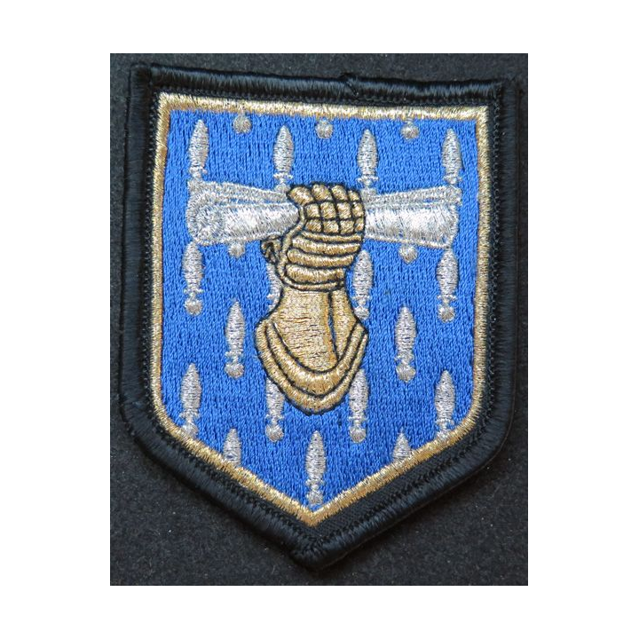 GENDARMERIE : insigne tissé de manche du commandement des écoles et de la formation