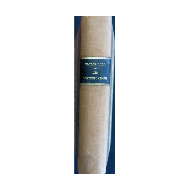 Victor Hugo - Les contemplations Poésie III de victor Hugo Imprimerie Nationale (1912)