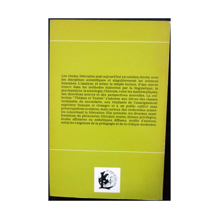 Dom Juan de Molière - Collection thèmes et textes de  Robert Horville aux éditions  Larousse