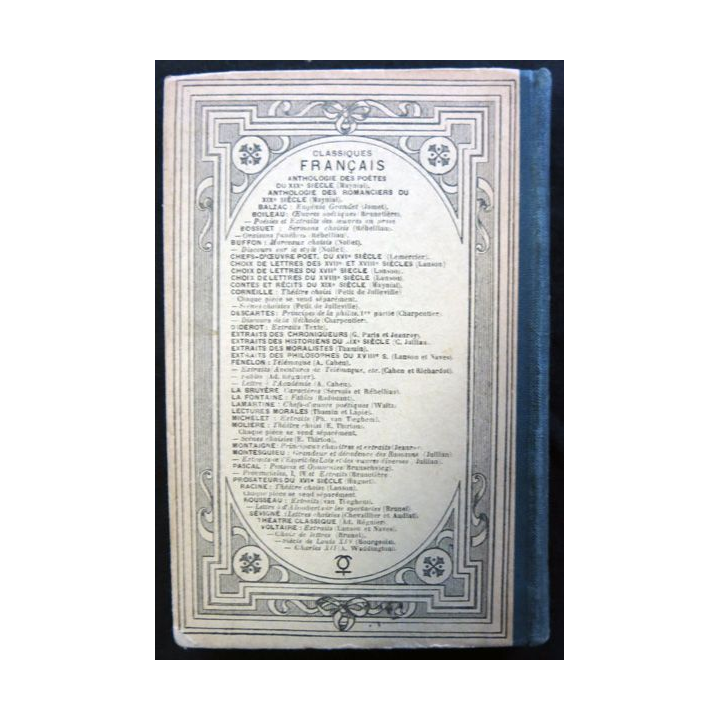 Molière - Scènes choisies notes de Ernest Thirion édité par la Librairie Hachette