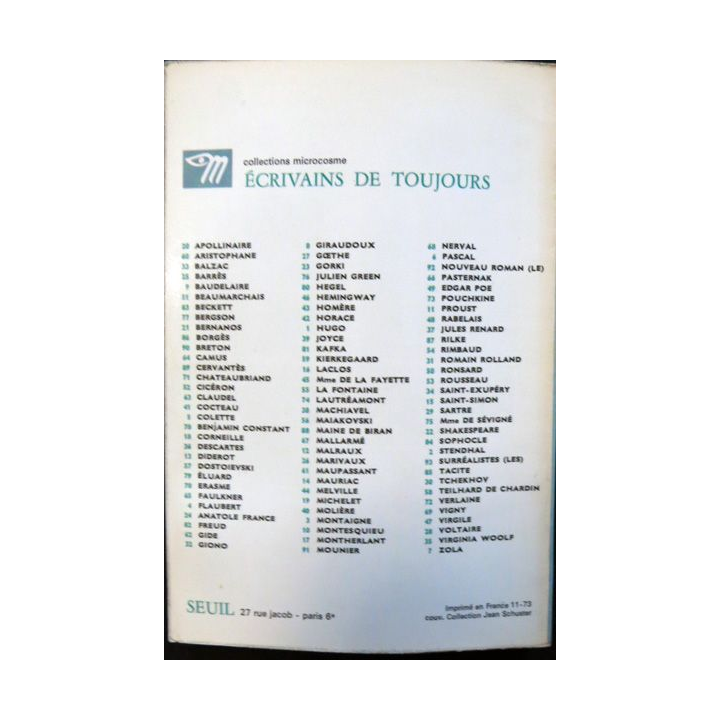 Les surréalistes de Philippe Audoin aux éditions  du Seuil (1973)