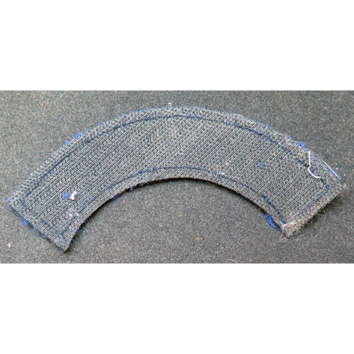 bande d'épaule de la police nationale 12 cm de largeur sur scratch