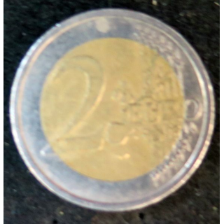 ITALIE : pièce de 2 euros jeux olympiques d'Hiver Turino 2006 Ski