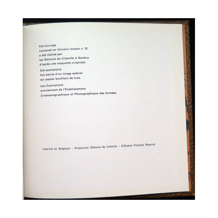 La Vallée heureuse de Jules Roy éditions de luxe ed. de Cremille