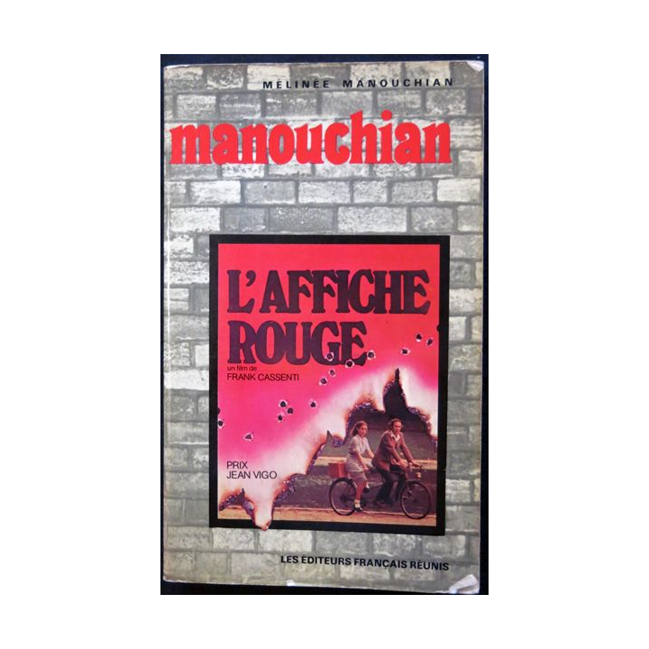 L'affiche rouge de Mélinée Manoukian aux éditions Les Editeurs français réunis