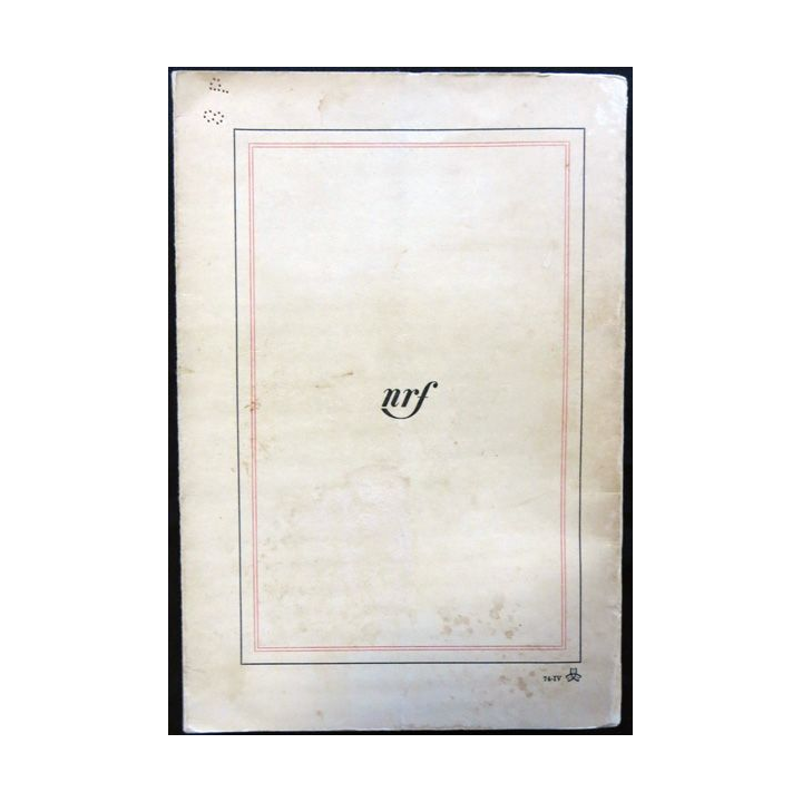 Les soleils du romantisme de Claude Roy aux éditions Gallimard 1974