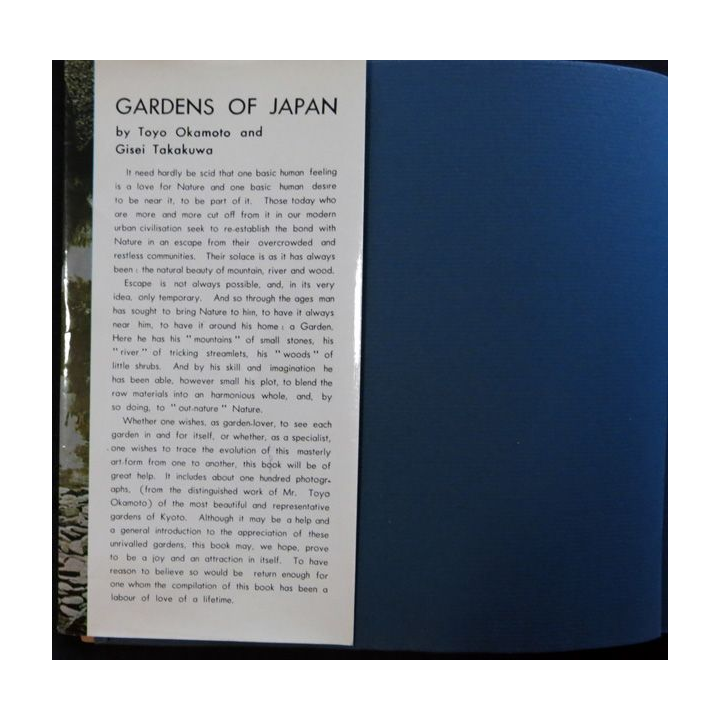 Gardens of Japan (Anglais) de Toyo Okamoto Published by Mitsumura Suiko Shoin CO. LTD