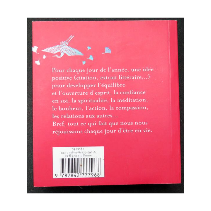 Une idée positive par jour par Jeanine Casavecchie ed. Chêne