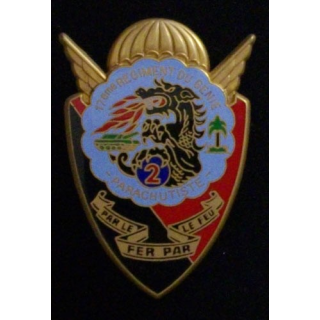 17° RÉGIMENT DU GÉNIE PARACHUTISTE 2°COMPAGNIE (BOUSS) RGP