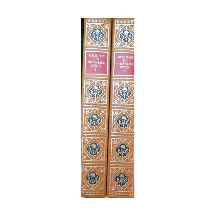 Mémoires du Chevalier d'Eon tomes 1 & 2 Editions de Saint-Clair 1967