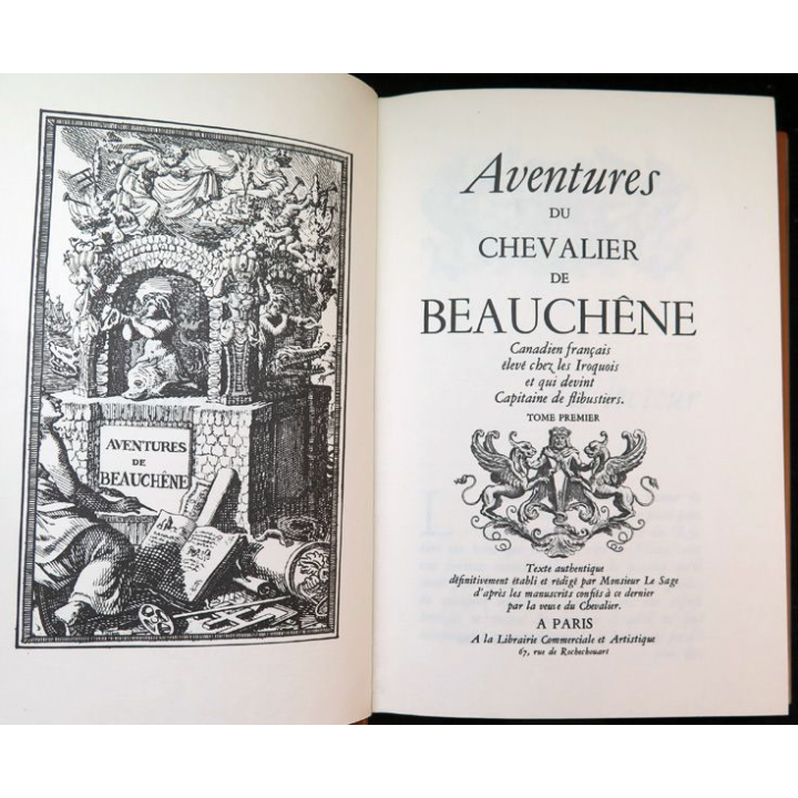 Les aventures du Chevalier de Beauchêne tomes 1 & 2 1969