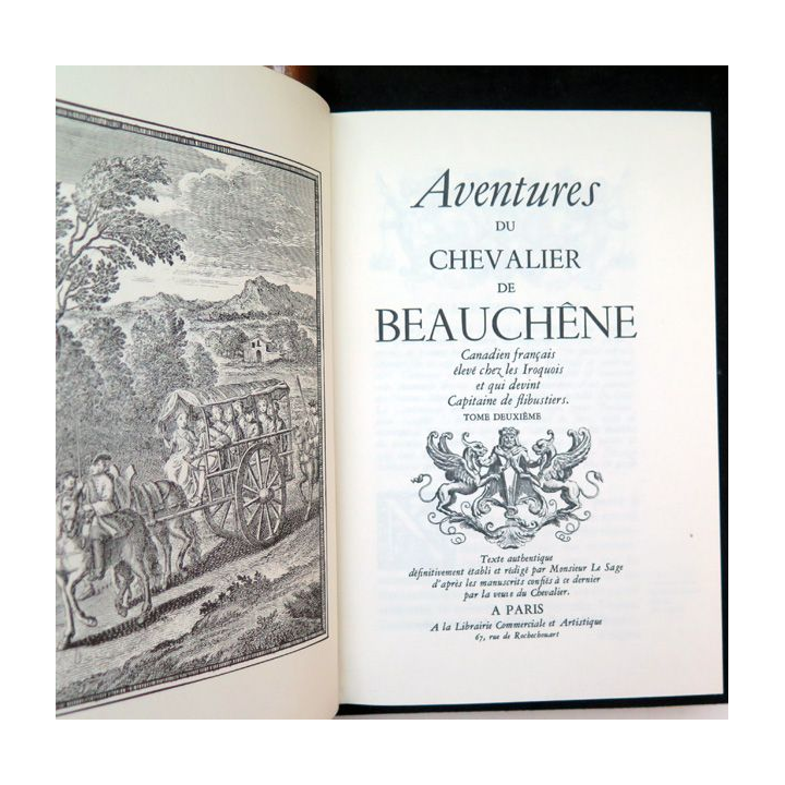 Les aventures du Chevalier de Beauchêne tomes 1 & 2 1969