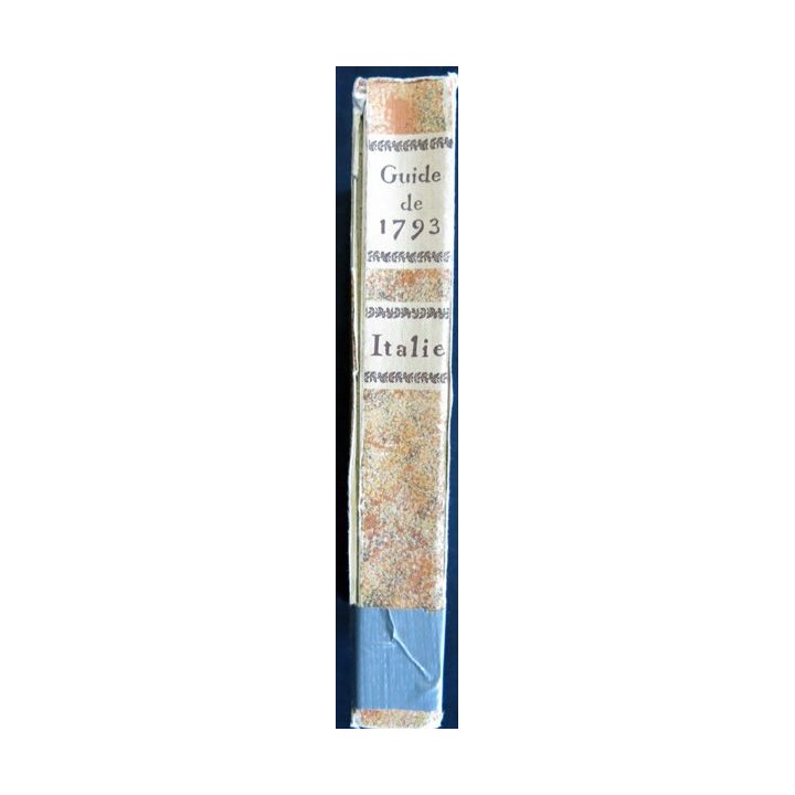 Guide de l'Italie 1793 de Hans Ottokar Reichard aux éditions De La Curtille