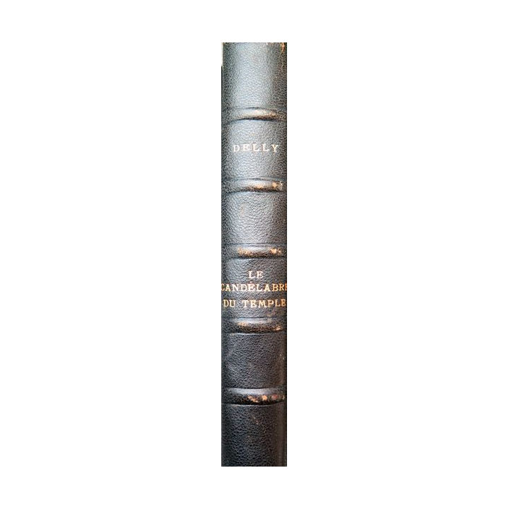 Le candélabre du temple de Delly 1931 demi cuir